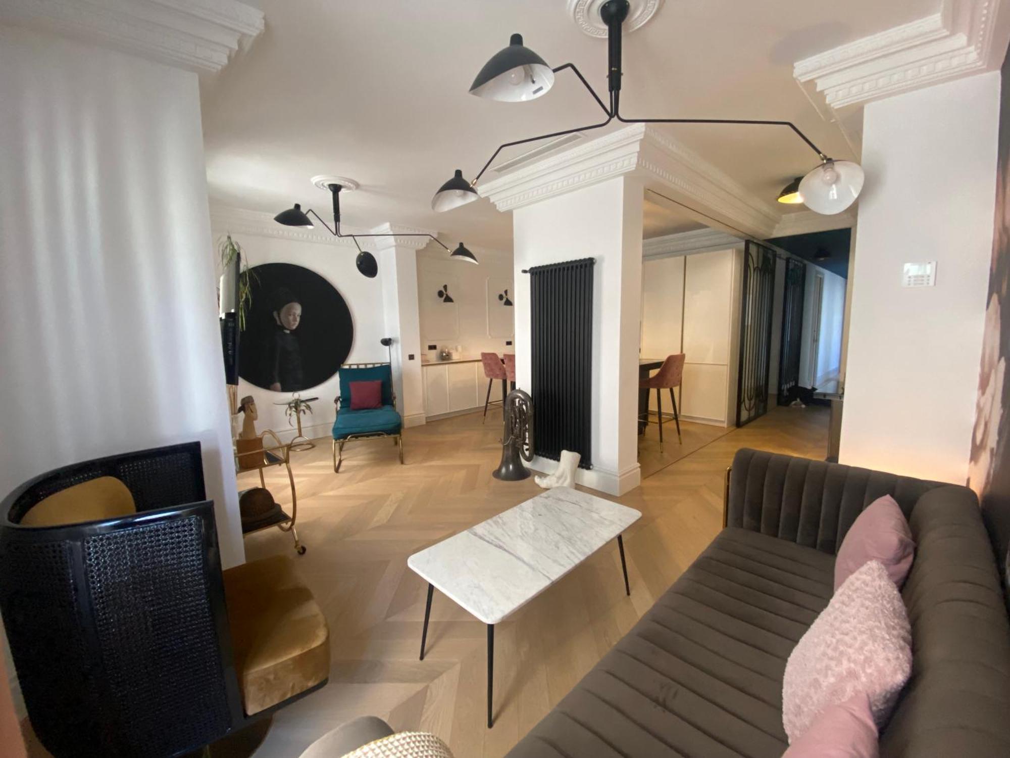 Luxury Apartment In Gran Via Madrid Exteriör bild