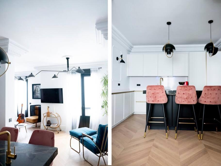 Luxury Apartment In Gran Via Madrid Exteriör bild
